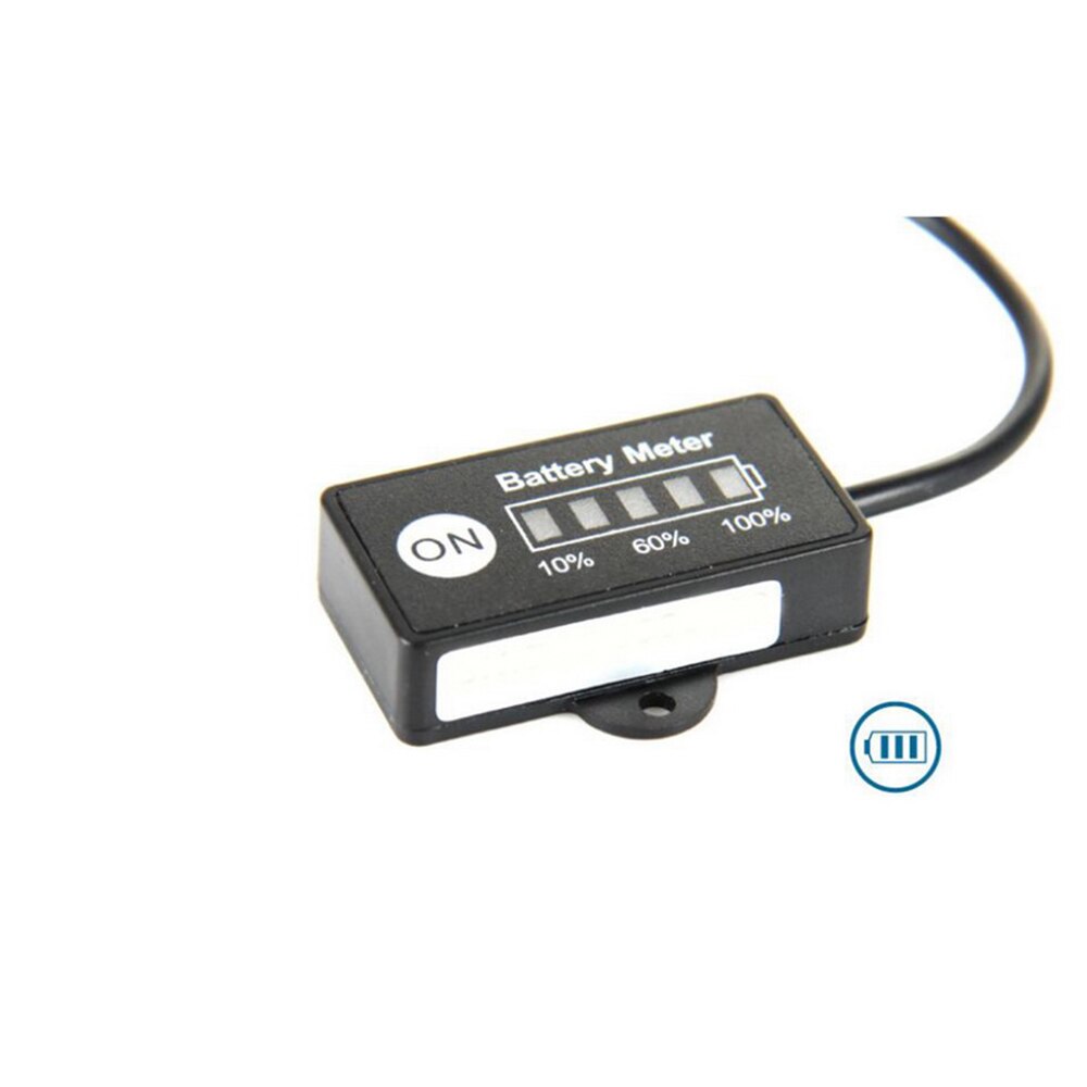 12V Polarlander Battery Fuel Gauge Indicator Voor 12V Lood-zuur Batterij Meter Sla Agm Gel Vrla Batterij pack