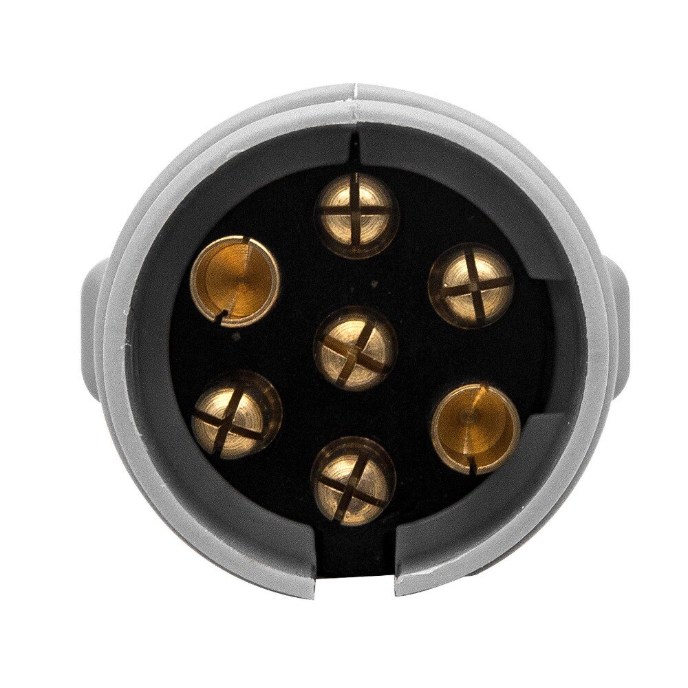 12S 7 Pin Plastic Plug Truck Caravan Adapter Trailer Elektrische Plug Socket Towing Camper Extra Elektra