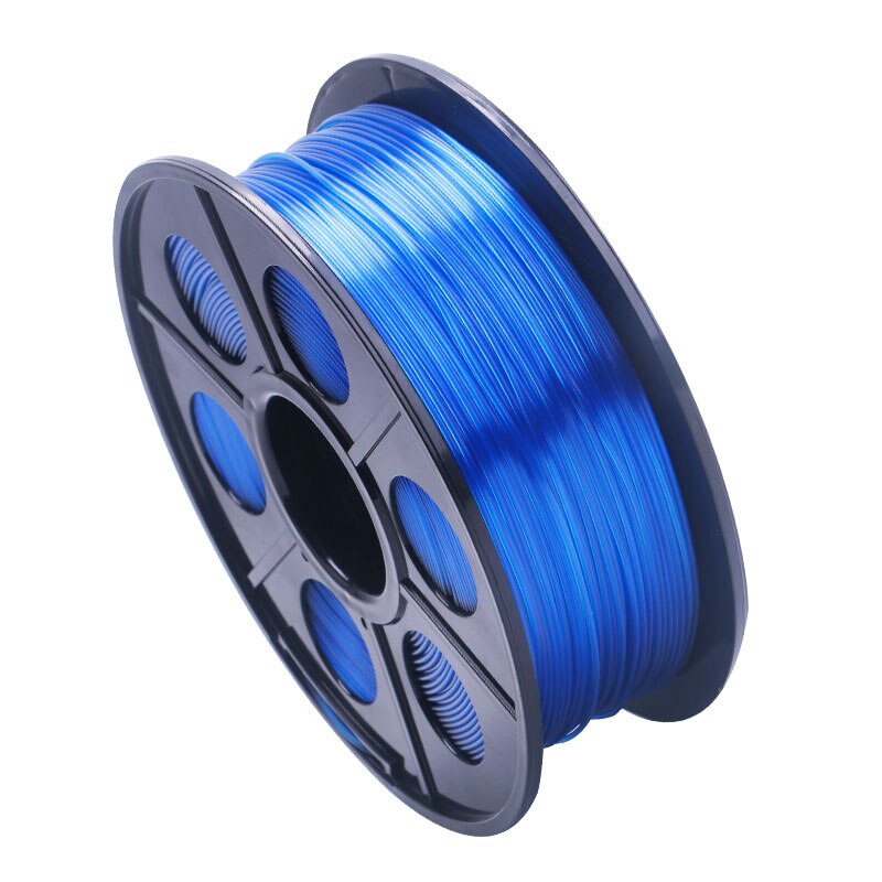 KCAMEL PETG 3d Printer Filament 1.75mm 1kg/2.2lbs Plastic Filament With Material for 3D Printer: Transparent blue