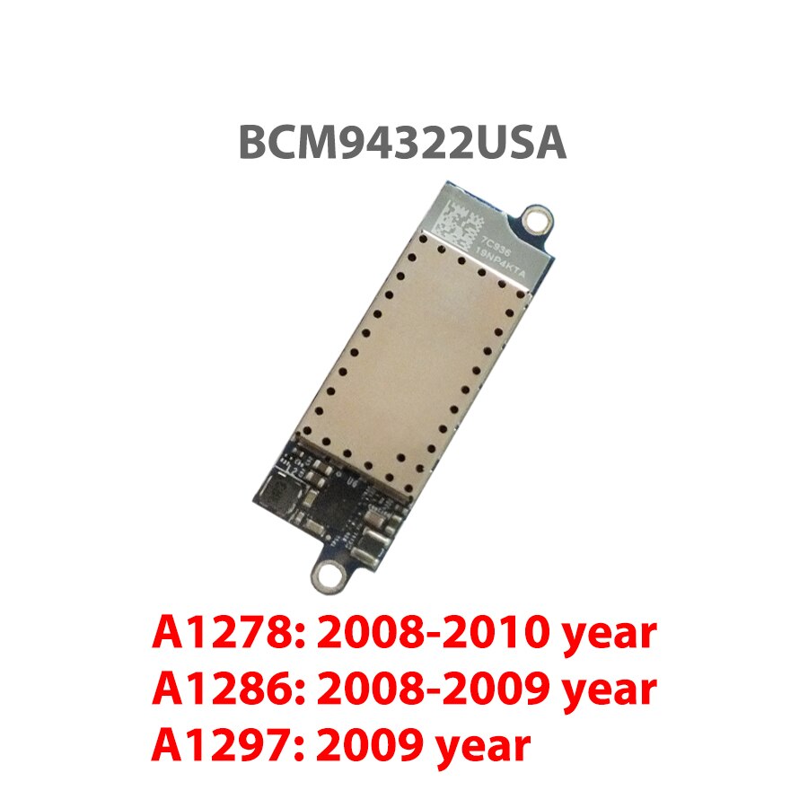 Original Bluetooth Wifi Card Airport Card for Macbook Pro 13&quot; 15&quot; 17&quot; A1278 A1286 A1297 A1342 Years