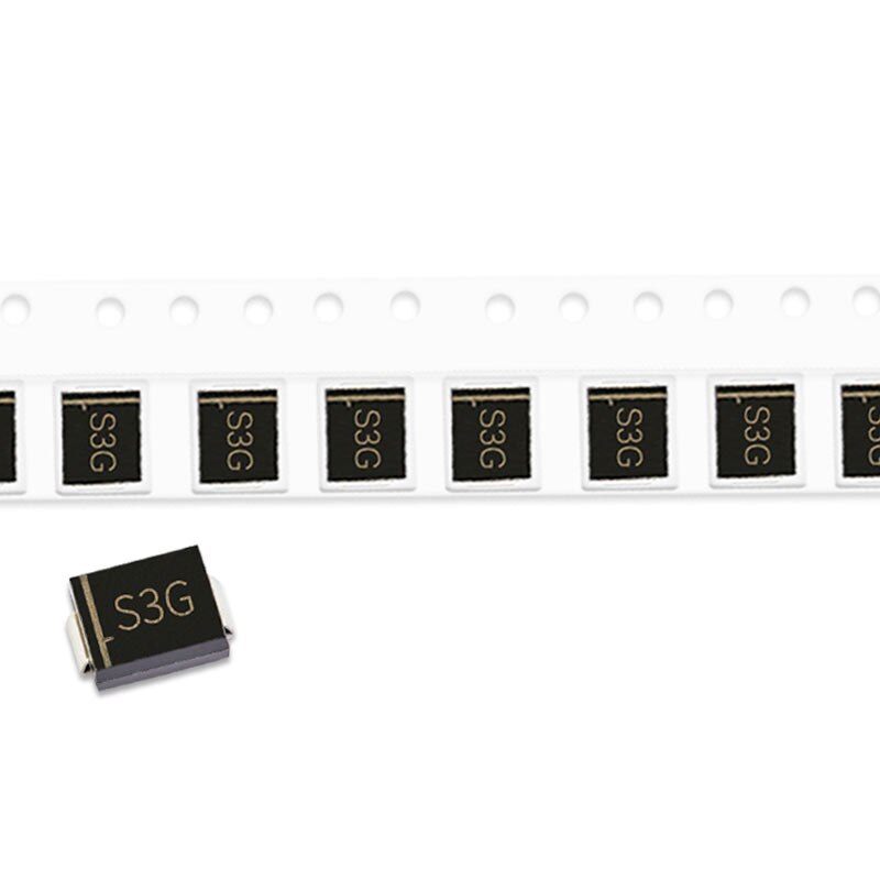 50Pcs Smd Gelijkrichter Diode SK56 SK54 SK34 S35 S3M 3A 50V 100V 200V 400V 600V 800V 1000V Elektronische Componenten Diy Smc DO-214AB