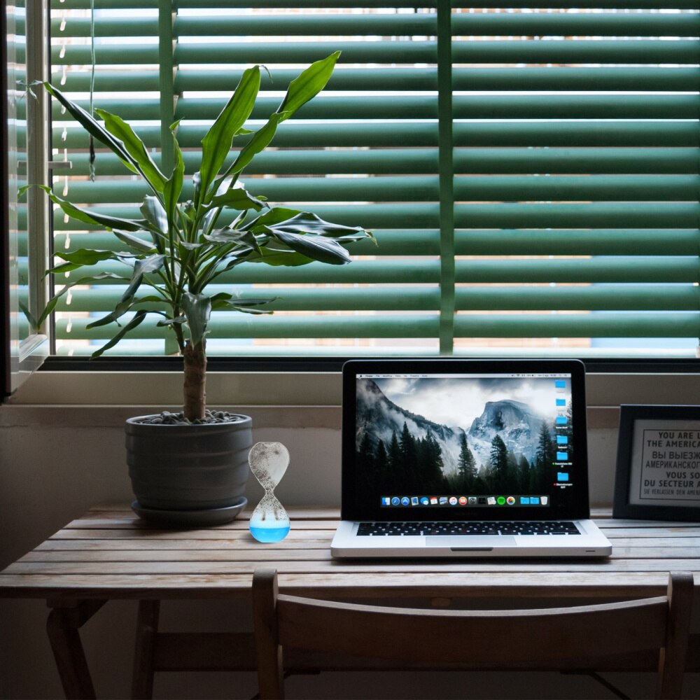 Glass Hourglass Sand Glass Timer Ornament Decorative Hourglass Sand Clock Decor