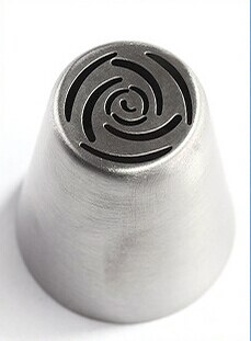6Pcs Rvs Russische Icing Piping Nozzle Tip Cake Sugarcraft Pastry Koppeling Perfect Voor Cake Cupcake Decorating E107