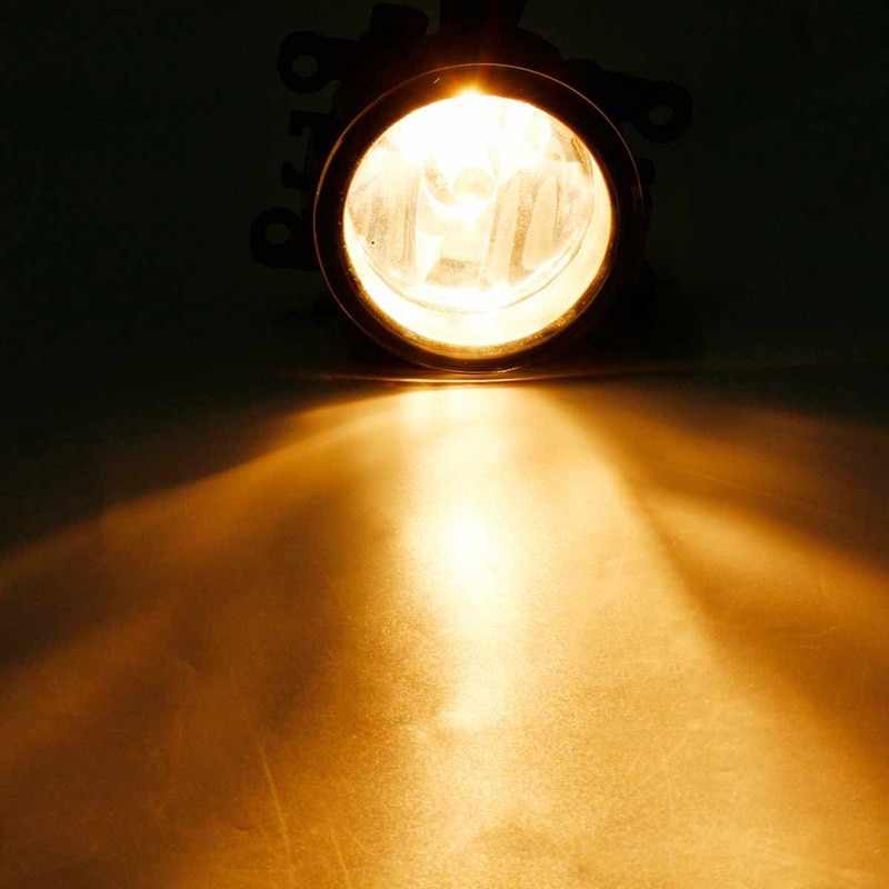 2Pcs Car Front Bumper Clear Lens Fog Light Lamp with Harness Switch L+R for Subaru Wrx / Sti Impreza
