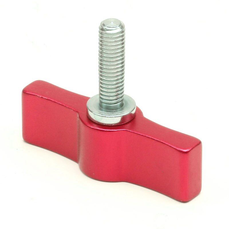 M5 Hand Tighten Screw Aluminum Alloy Handle Adjustable Screws Dslr Camera Photography Accessories( Red)