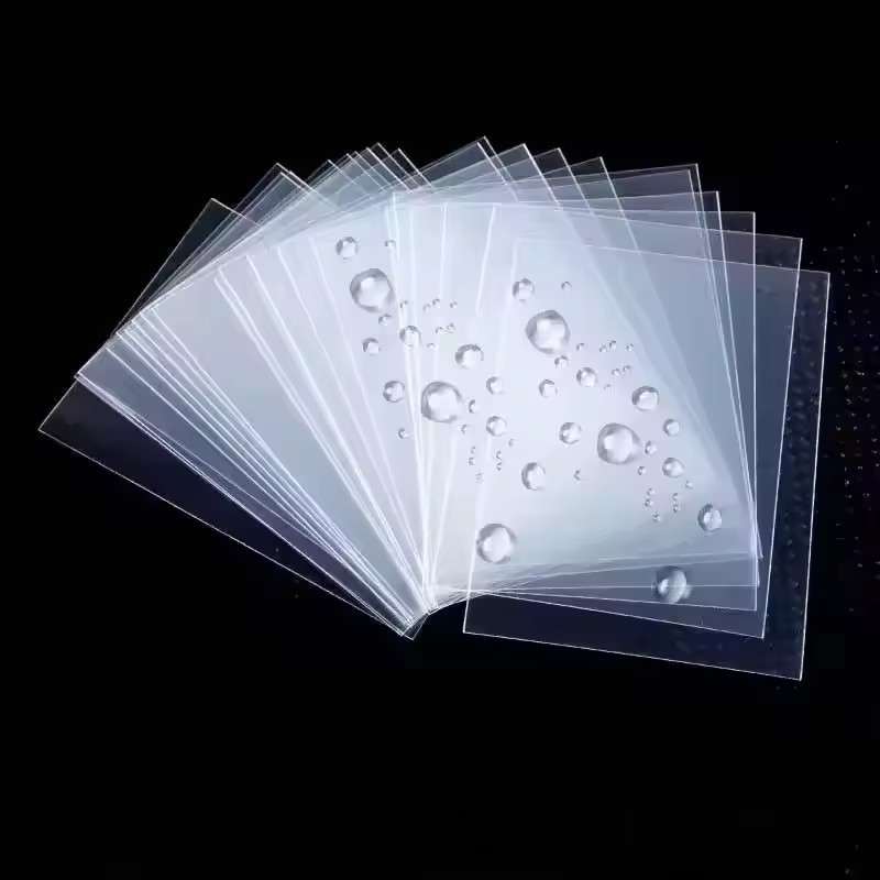 Korea Clear Kpop Photo Card Sleeve Anti-scratch Transparent Protector Bag For Popcorn Diy Game FootBall Korean idol Card Holder