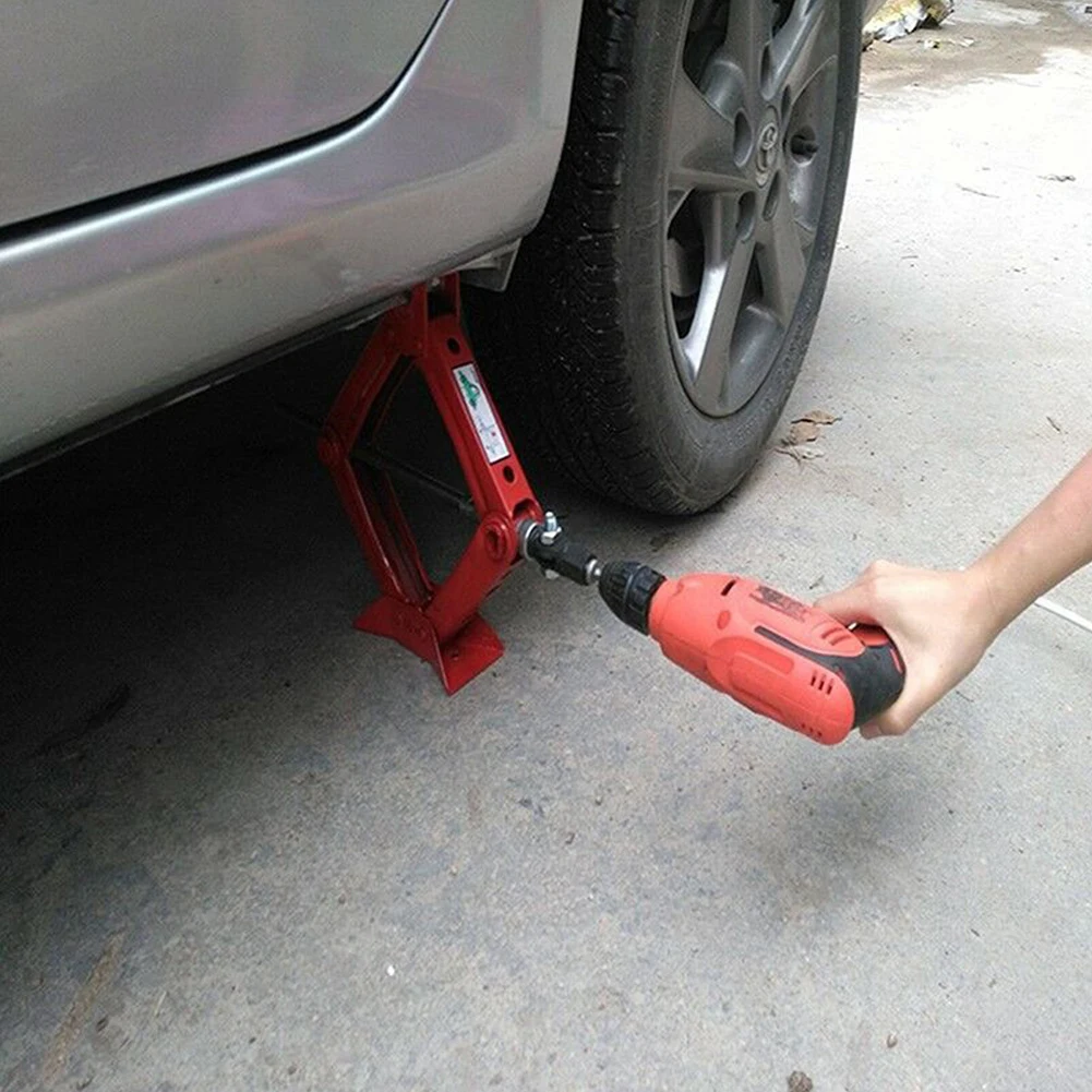 1/2 Inch Schaar Jacks Adapter Drive Slagmoersleutel Adapter Tool Jack Shear Chroomvanadium Staal Adapter Stalen Kogelgewricht Staaf