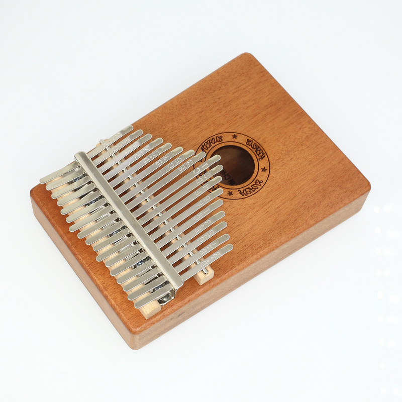 17 teclas para piano con calimba, de caoba sólido, instrumento de música, de cumpleaños, de Navidad con C