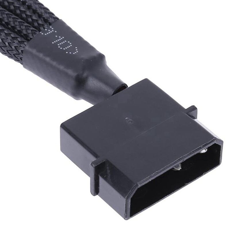 5 stuks 4- pins verlengkabel pwm ventilator splitterkabel & 1x 4- pins ide  to 4- poorts 3- pins /4- pins pc koelventilator splitter stroomkabel