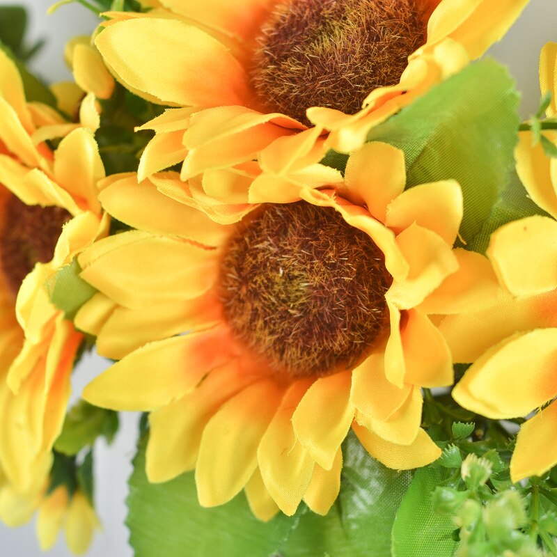 Cadre en métal géométrique de décoration de porte de couronne de cerceau à fleurs avec la fleur artificielle tenture murale de fête de mariage Décor mural