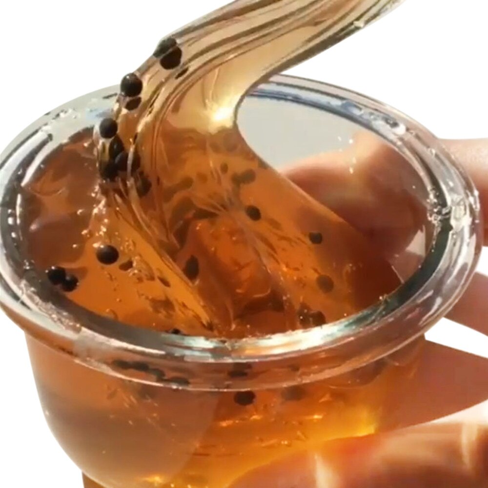 60ML Honigbiene Mischen Wolke Schleim Duftenden betonen freundlicher Tonne Spielzeug добавки для слаймов еда из китая лапша sandália