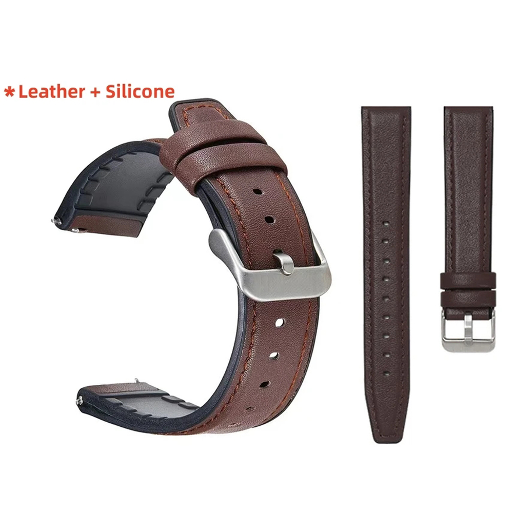 22mm nahkaranneke gtr 4 ranneketta huami amazfit gtr 3 pro gtr 4 kellonrannekkeet gtr 3/ gtr 2/2e stratos 3 2s 47mm rannehihna