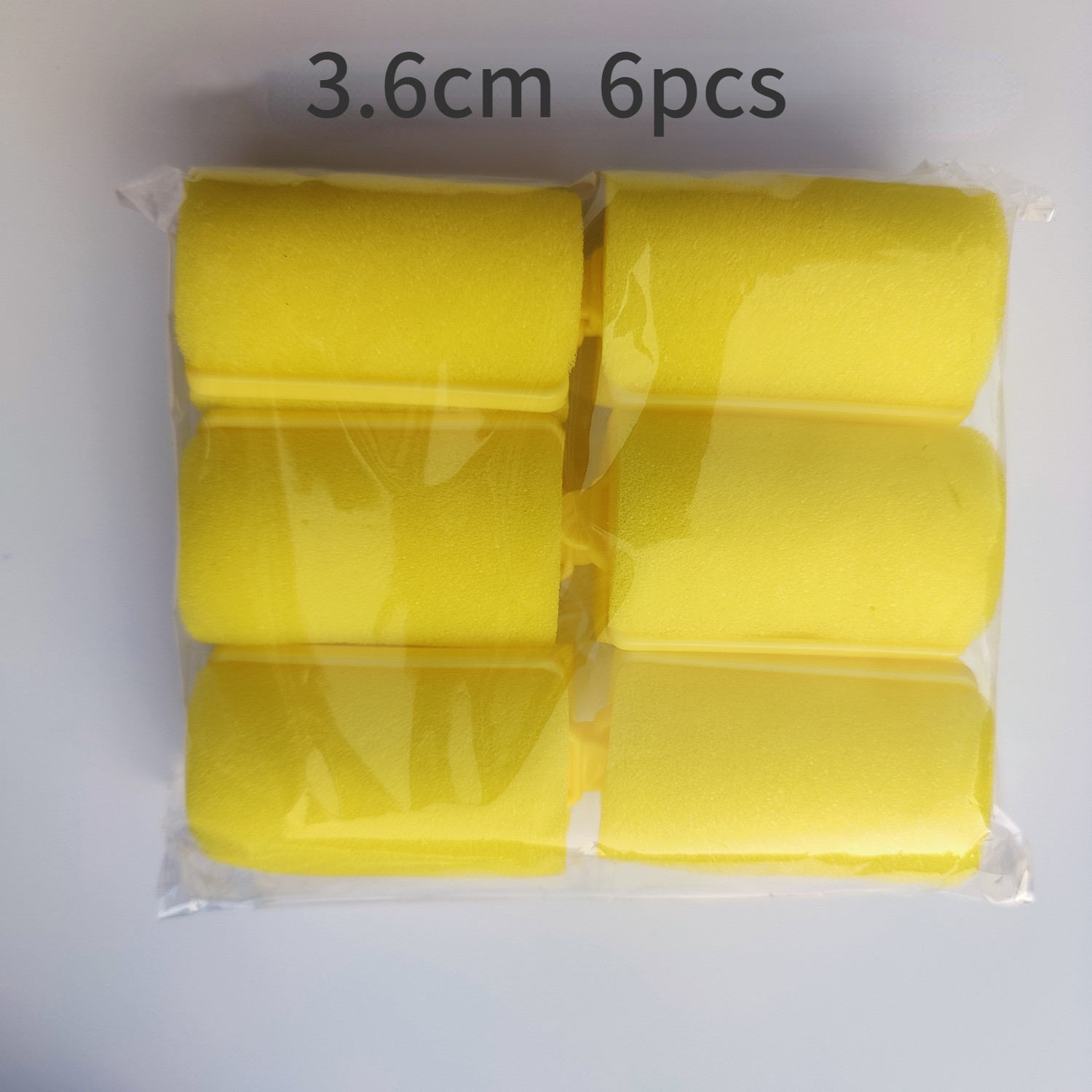 6-14 Uds esponja mágica rulos de pelo de espuma estilo rizadores sin calor cojín salón DIY herramienta rizador de peluquero mujeres no daña el cabello 6 tamaños: Azul