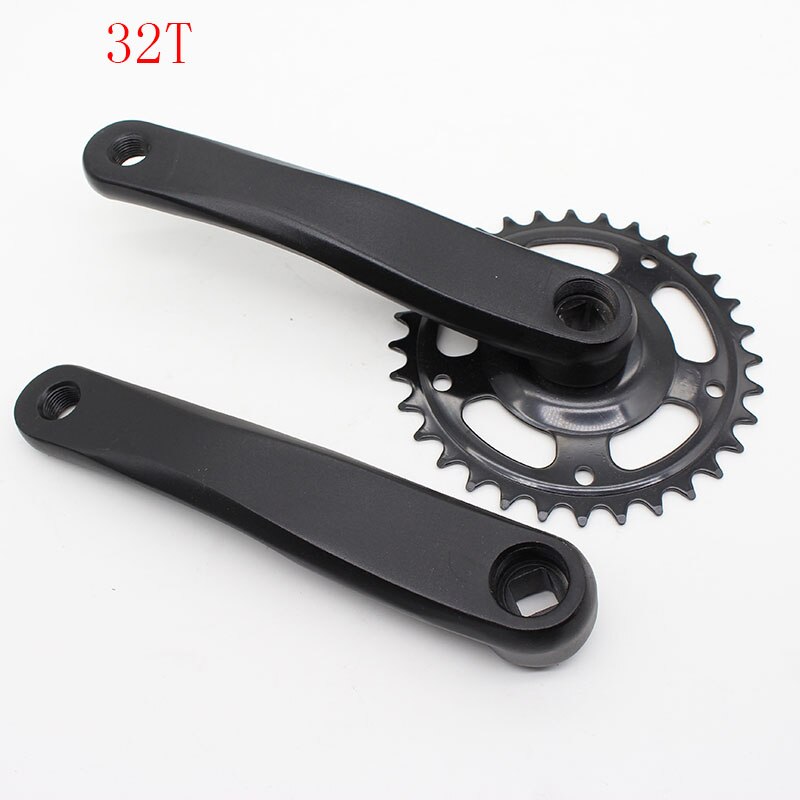 Single Speed 32T 170Mm Mtb Fiets Crank Set Tandplaat Fiets Crank Set Mtb Fiets Crankstel Tandwiel