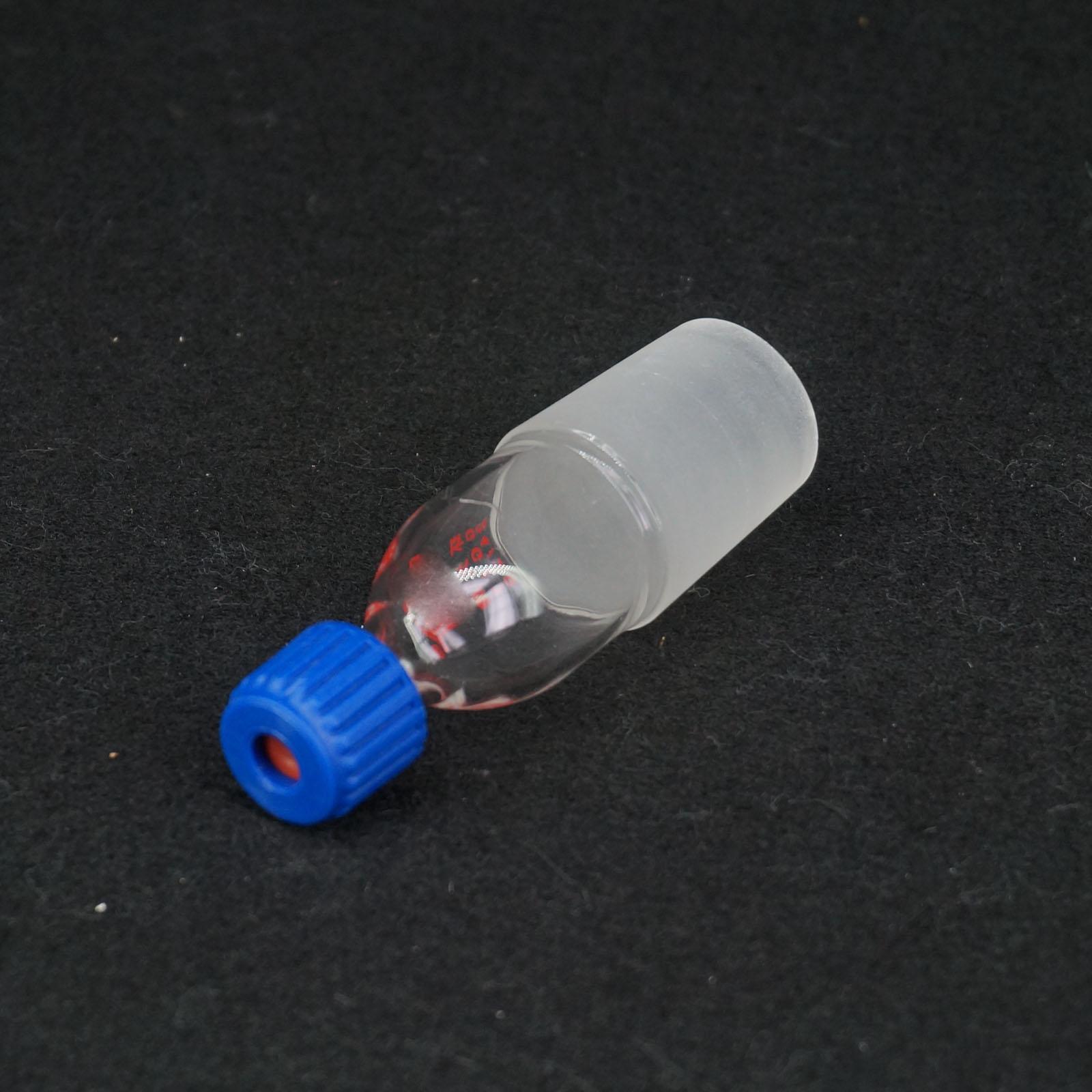 29/32 Stopper Ground Joint Lab Glass Bushing Thermometer Adapter With Screw Cap