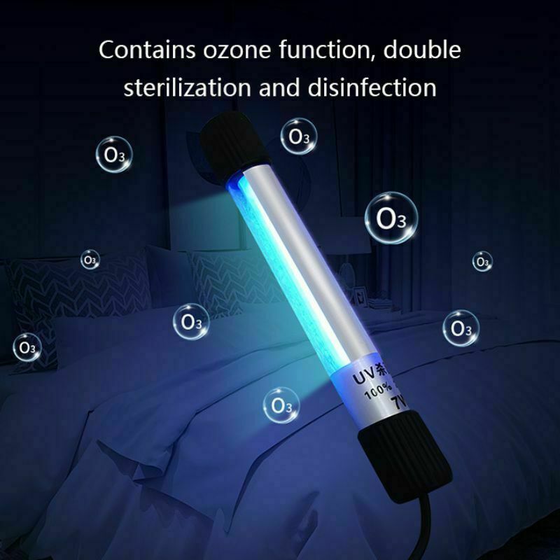 Led Uv Desinfectie Lamp Plug Draagbare Uvc Sterilisator Licht Buis Uv Lamp Schoonmaken Tool Waterdichte Lampada Uv Germicida