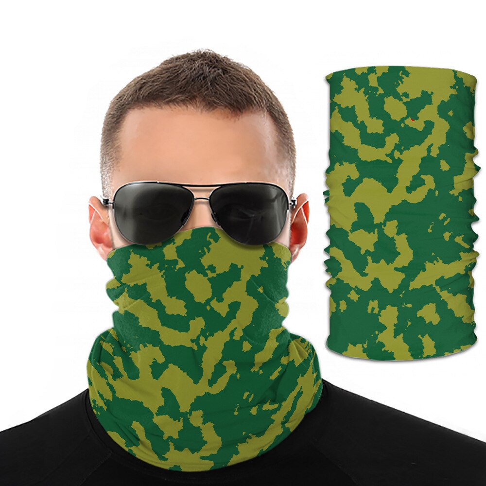 European and American 3D camouflage digital printing outdoor insect repellent mask, cap, variety magic, scarf: 11