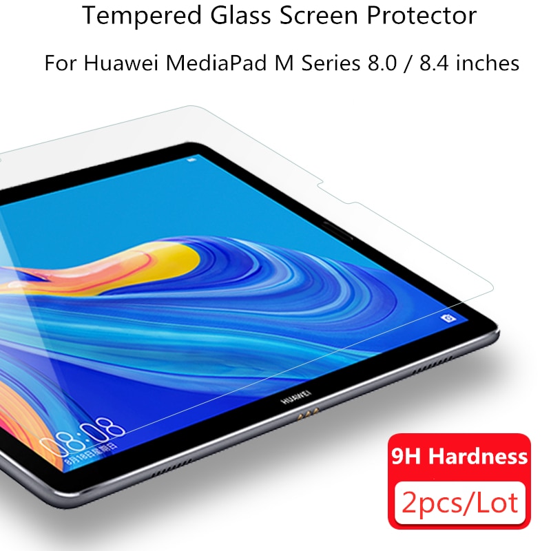 2 stuks Gehard Glas Screen Protector Voor Huawei MediaPad M6 M5 M3 8.4 inches Tablet Beschermfolie Voor M5 M3 lite C5 8 inches