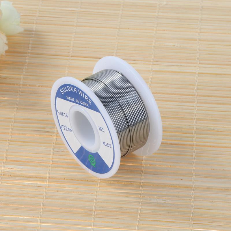 0.8mm sans plomb étain argent fil de soudure sans plomb 3% argent haut-parleur soudure fil bricolage matériel soudure fil de roulement ligne de câble