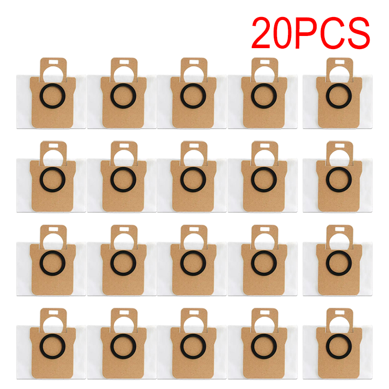 per Dreame Bot L30 ultra / L20 ultra robot Aspirapolvere Pezzi di ricambio Gomma Principale Spazzole Laterali Mocio Panni Filtri Sacchetto per la Polvere Accessori: Radura