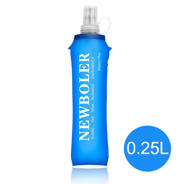 Camping Water Reservoir Water Bladder Hydration Pack Storage Bag BPA Free - 0.25L 0.5L 2L Running Hydration Vest Backpack: BOT002 250ML