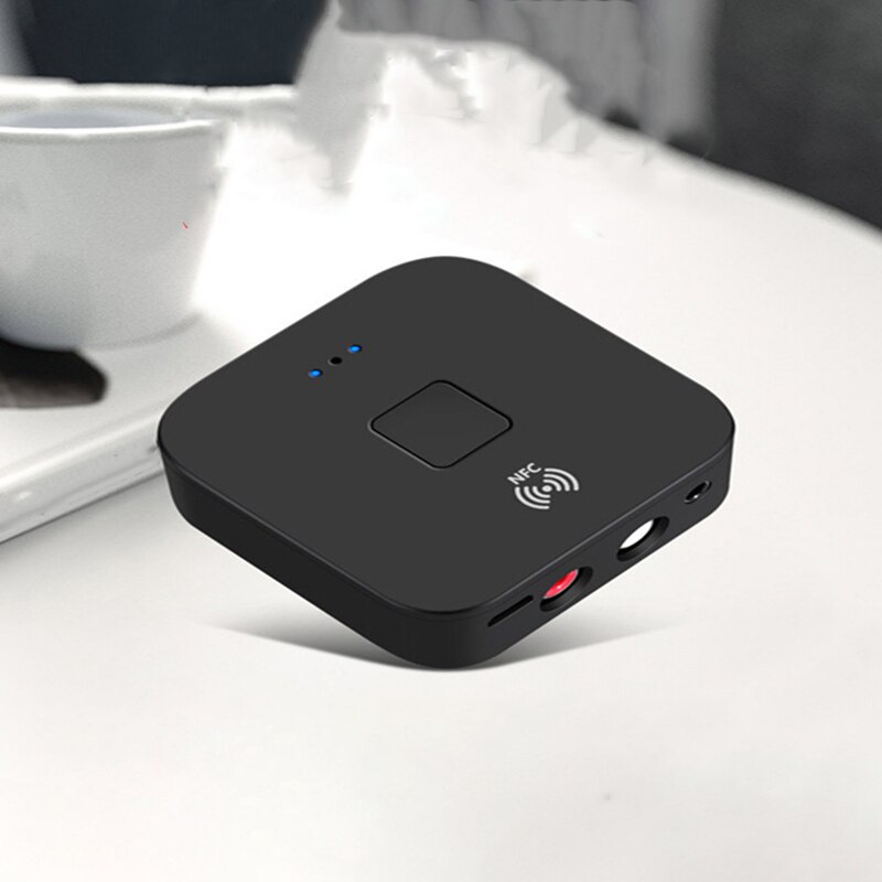 BLS-B11 NFC Bluetooth Receiver 5.0 3.5mm Jack Aux Stereo Wireless Adapter Music Support APTX LL for Car Speaker RCA Bluetooth 5.