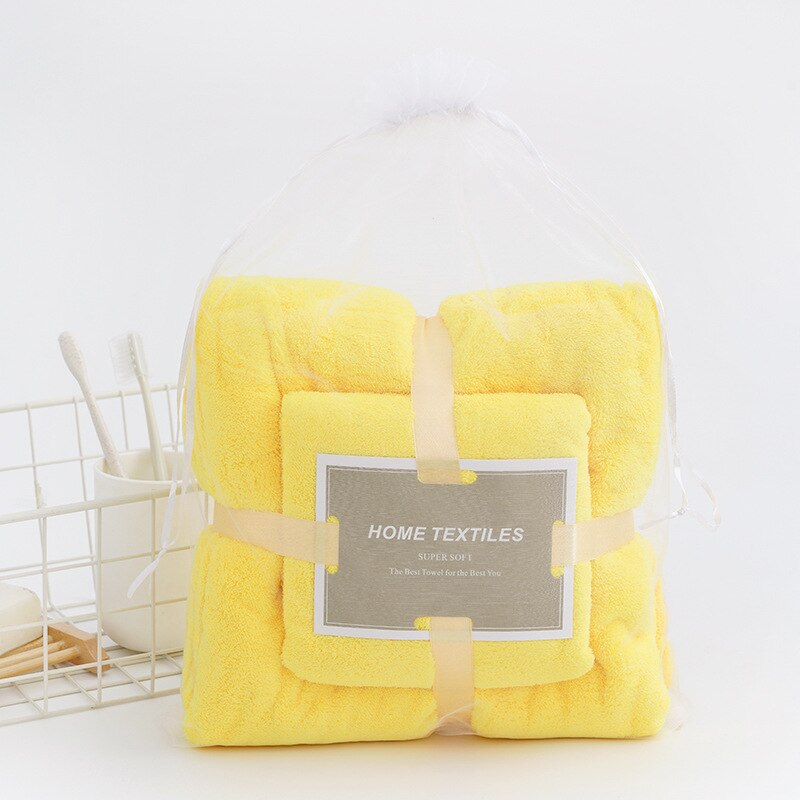 17 Kleuren Coral Fleece Absorberende Haar Zwemmen Gezicht Hand Badhanddoek Sets Microvezel Handdoeken Badkamer Handdoeken Microfiber Handdoek Set: C