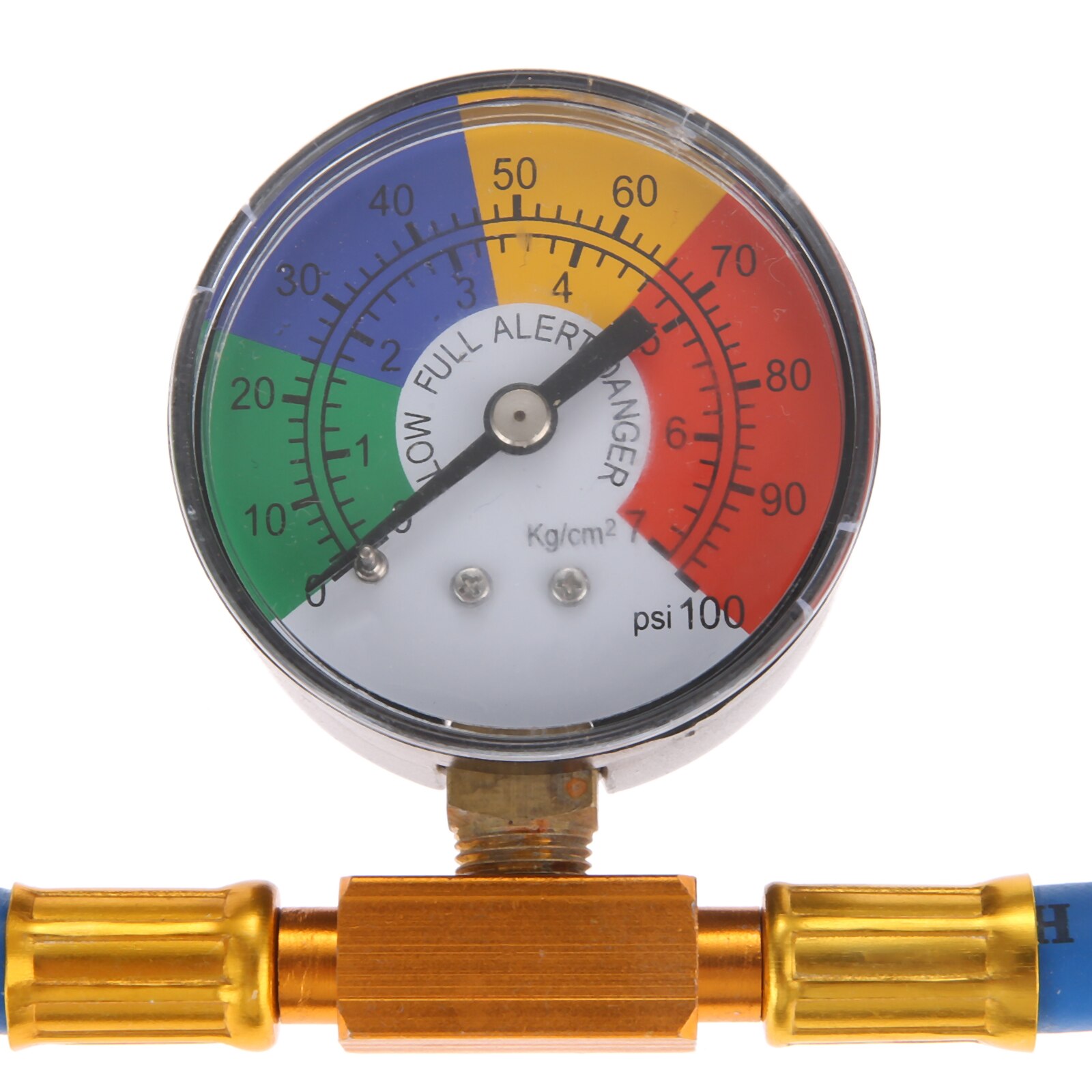 Low Side R1234yf R1234YF U-Charge Hose 14mm Female Refrigerant Measuring Recharge Adapter Pipe Air Conditioner Car Gauge