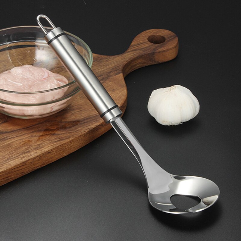 Stainless Steel Non-Stick Meatball Maker Spoon Meat Baller with Elliptical Leakage Hole Meat Ball Mold Kitchen Gadget Meat Tool