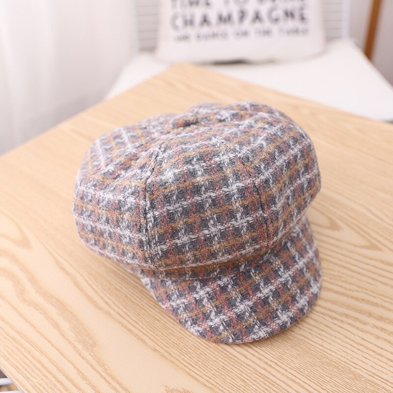 Wild Child Soft Cute Baby Octagonal Boy Dome Girl Cap JerseyChildren Beret Baseball Hat