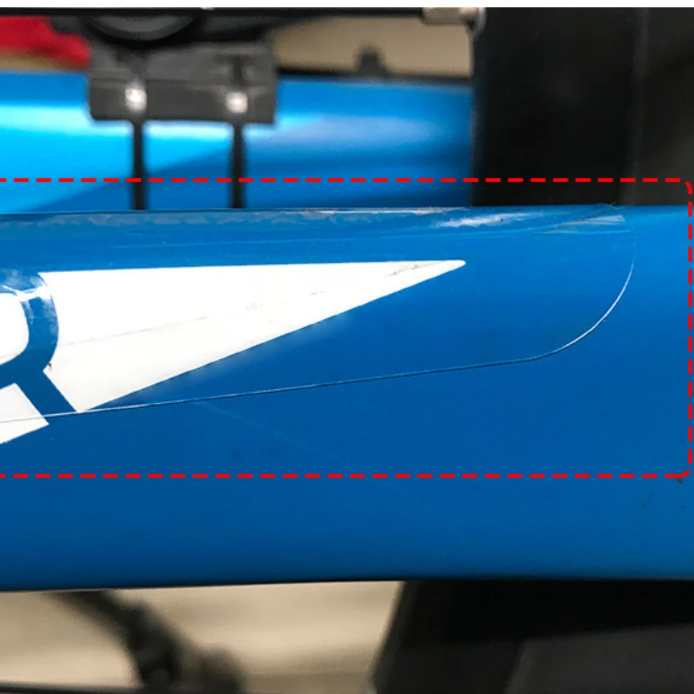 Fietsframe vork anti-kras bescherming veiligheidstape film anti-kras sticker fietssticker kettinghoes sticker MTB snelweg