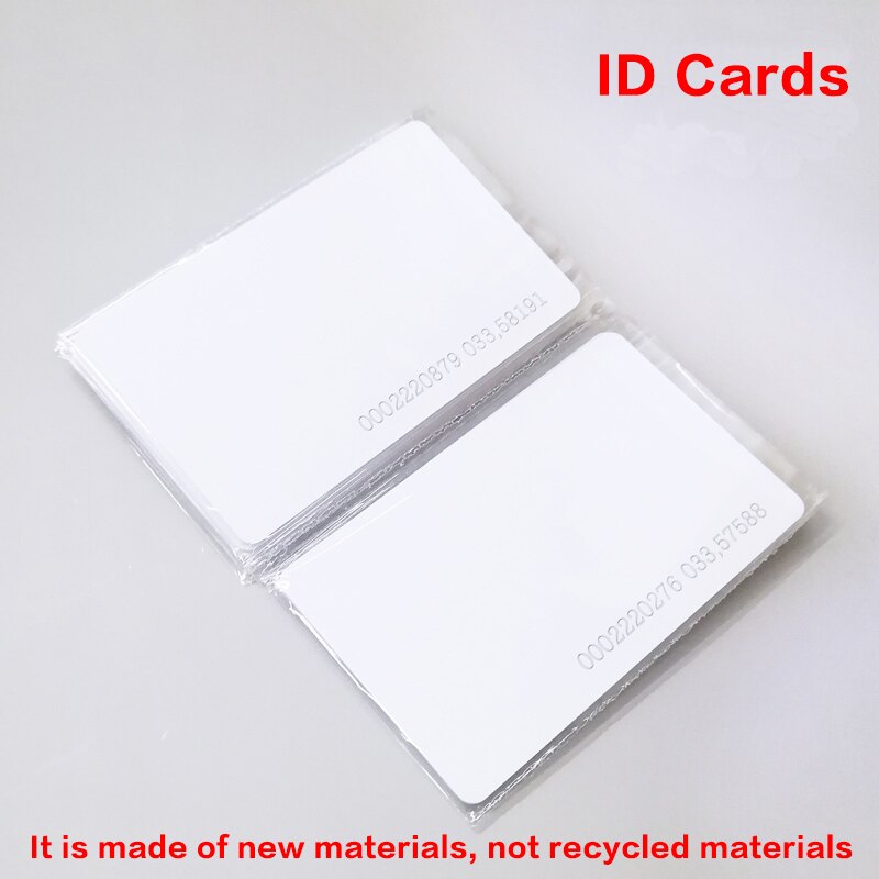 125Khz ID Cards with TK4100 chip ID Tags RFID PVC IC/ID/CPU Card Electronic Smart Card 20PCS Electronic Label