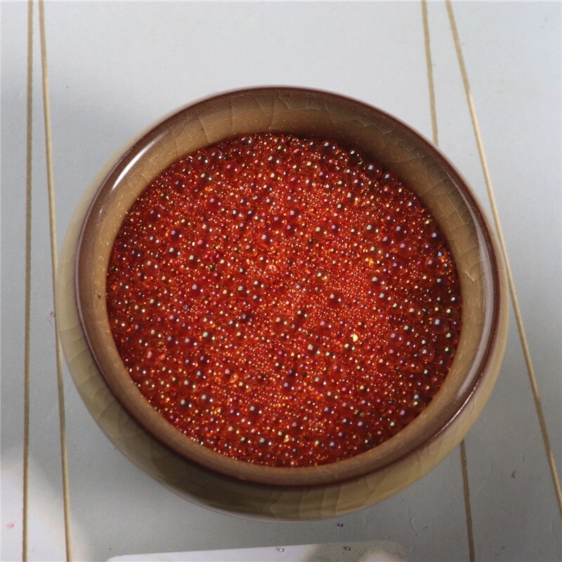 50G DIY mezcla colorida de agua de burbujas de cuentas de vidrio para el Molde de resina de relleno surtido de Micro cuentas de Arte de resina suministros de fabricación de joyería: Red