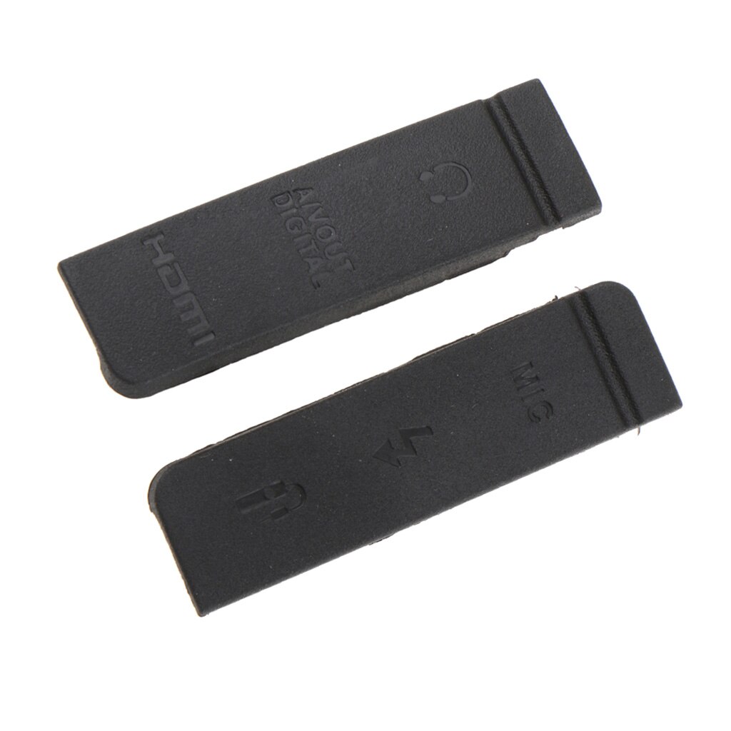 USB HDMI Rubber Dust Door Cover Lid Cap Replacement For Canon EOS 5D3 5D Mark III Digital Cameras