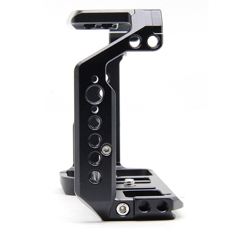 Nuova gabbia per fotocamera per stabilizzatore per fotocamera Sony A7S3/A1 1/4 fori filettati staffa piastra a sgancio rapido