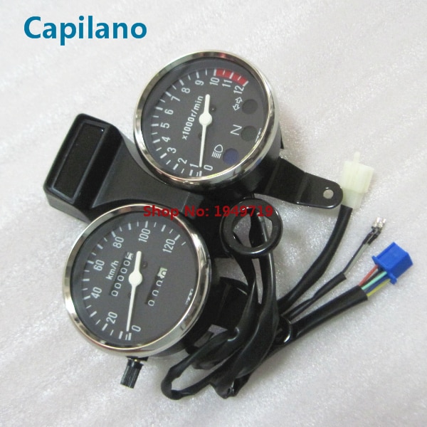 Compteur de vitesse de moto, compteur de vitesse GN125, indicateur de pièces, indicateur de vitesse pour Suzuki 125cc GN 125