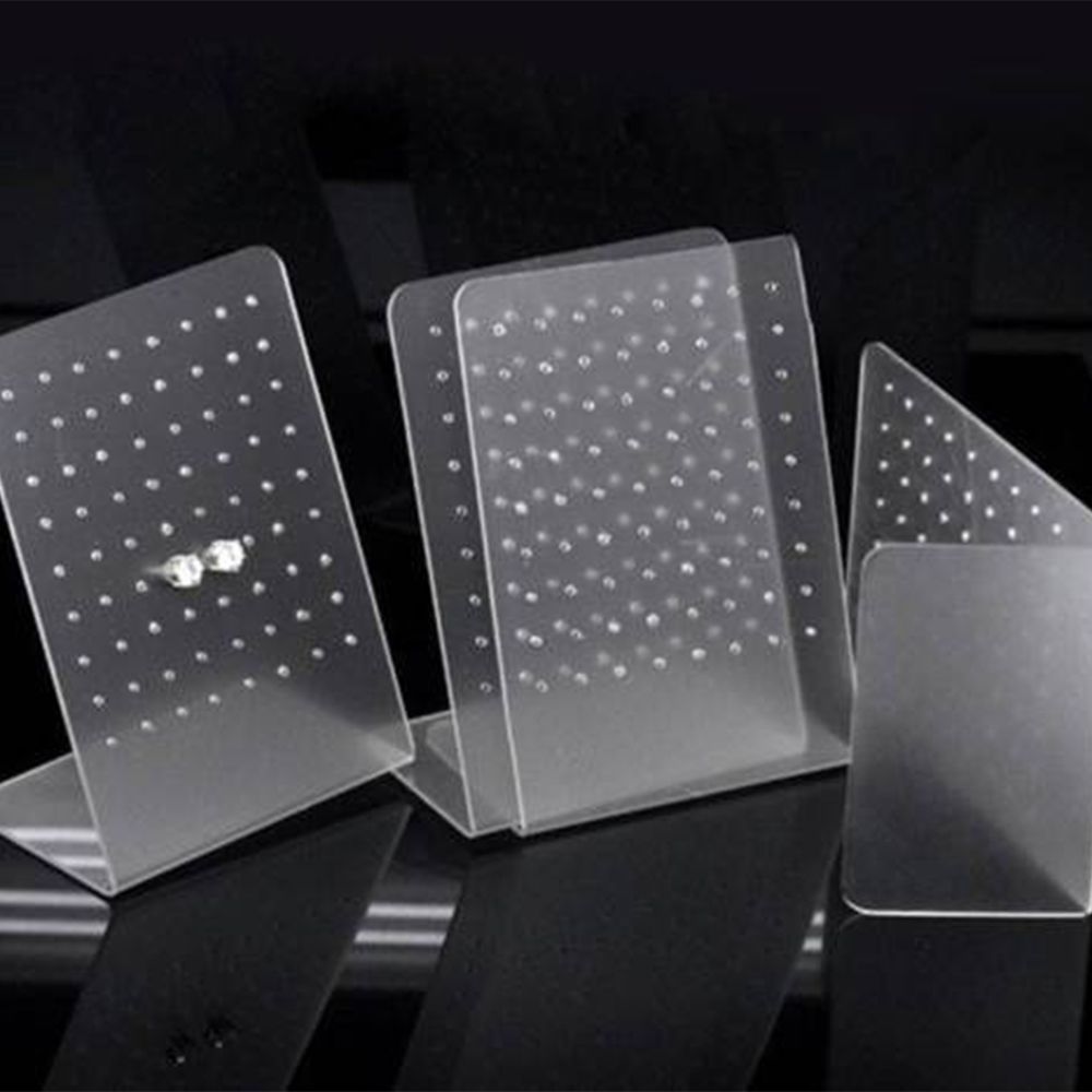 Display Stud 72 Holes Plastic 8x11cm Earrings Display Stud Plat... – Grandado