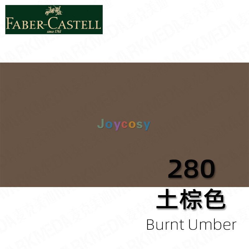 4 Stks/partij Faber Castell Professionele Polychromos Vette Gekleurde Potloden, Enkele Kleur Kunstenaar Grade Vette Lapis De Cor Potlood: 280