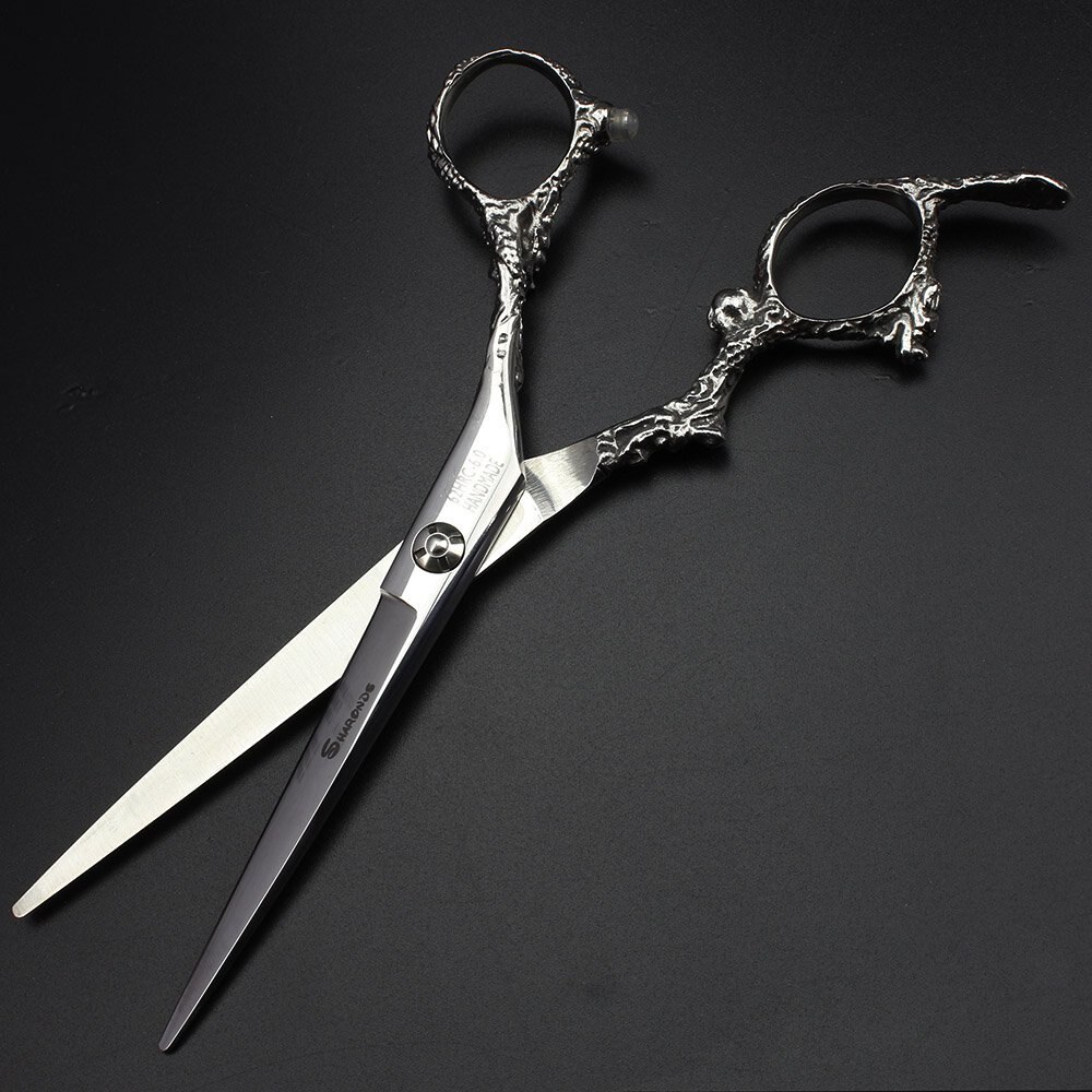 hairdressing scissors 6 inch Hairdressing Scissors Set Salon Stainless Steel Razor cut Haircuts barber Scissors