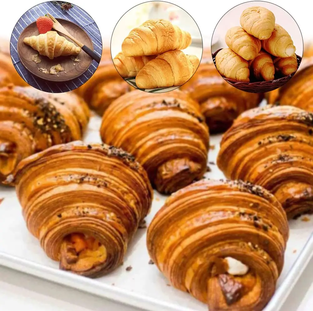 5/10 Uds. Conos para hornear de acero inoxidable para cocina, cuerno, rollo de pastelería, molde para pastel, tubos de croissants horneados en espiral, herramienta para postre y galletas