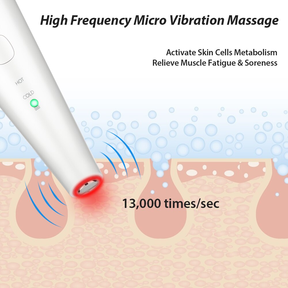 LED Thérapie Photonique Sonique Vibration Anti-Rides Traitement Anti-Vieillissement Soins De La Peau Dispositif de Beauté Massage Du Visage Rejuvena