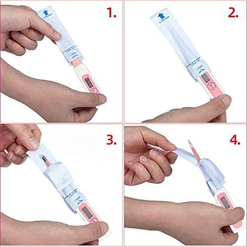 Thermometer Probe Covers Disposable Digital Thermometer Covers Electronic Thermometer Covers for Hospital Clinic