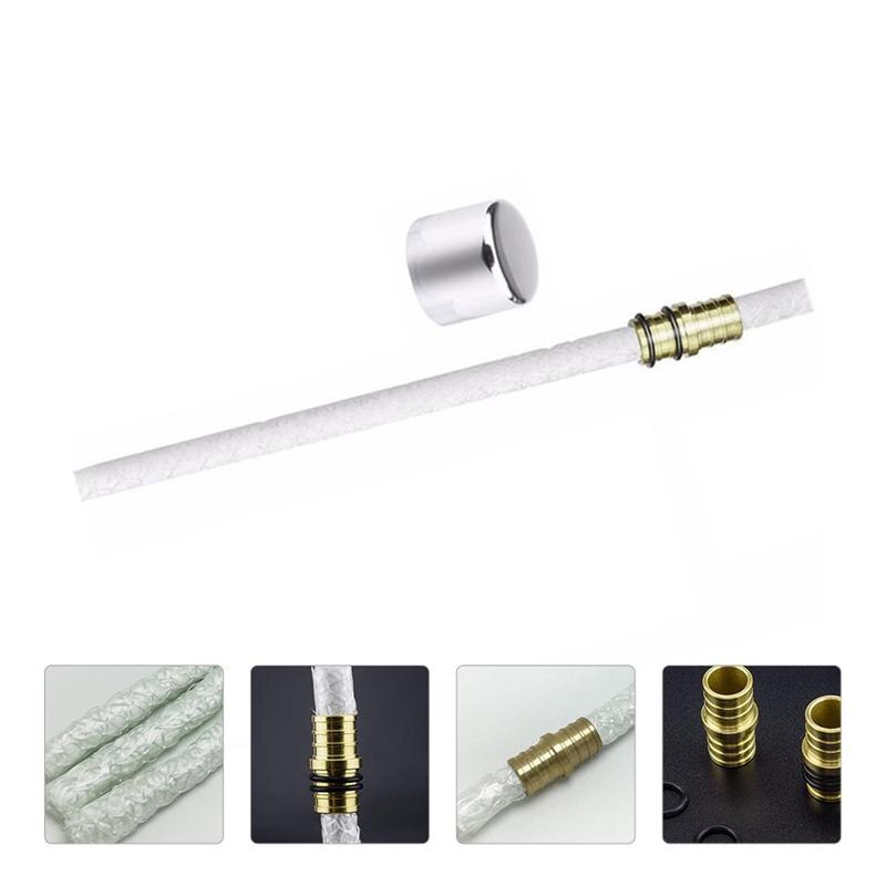1 Set Wine Bottle Replacement Wick Bottle Wick Safe Bottle Wick Glass Fiber Bottle Lamp Core Cotton Core Brass Suit Lamp Core