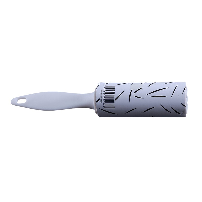 Rouleau collant vêtements coton velours manteau animal de compagnie peluches cheveux canapé dépoussiéreur nettoyage brosse outil accessoires: White