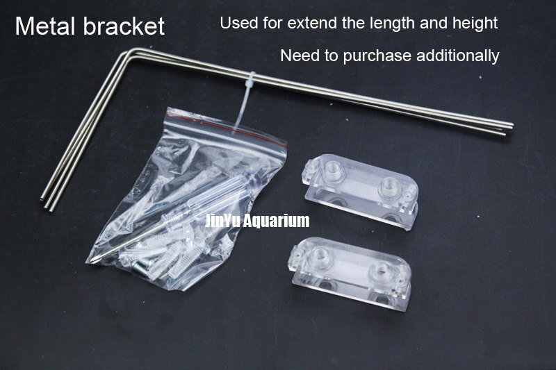 80cm 90cm 120cm Chihiros ADA style Plant grow LED light A series brief aquarium water plant fish tank 8000k: Metal bracket