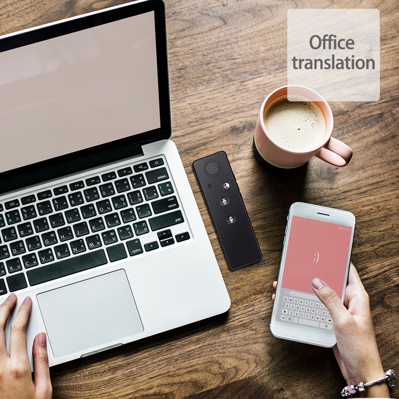 T3 Language Translator Real-Time Voice Translator Instant Translation Travel Meeting Portable Language Interpreter