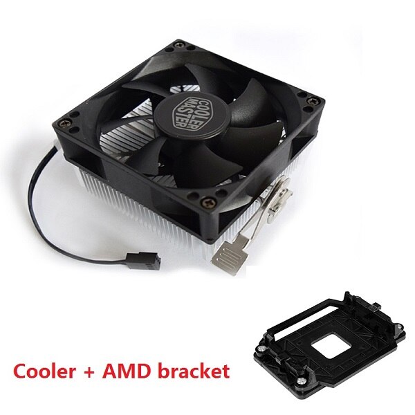 Cooler Master A30 MINI REFROIDISSEUR DE PROCESSEUR 8cm Ventilateur silencieux Pour AMD AM4 AM3 AM3 + AM2 AM2 + FM2 FM2 + FM1 LGA 1200 80mm ventilateur RADIATEUR: Cooler and AMD