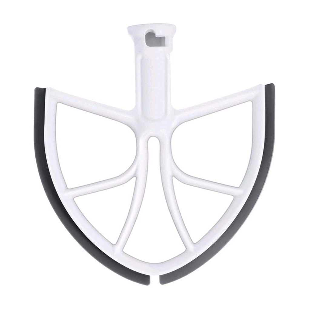 Silicone Edge Beater Paddle Bowl-Lift Stand Mixer Home Kitchen Mixing Attachment Replacement for KitchenAid 6-Quart: Default Title