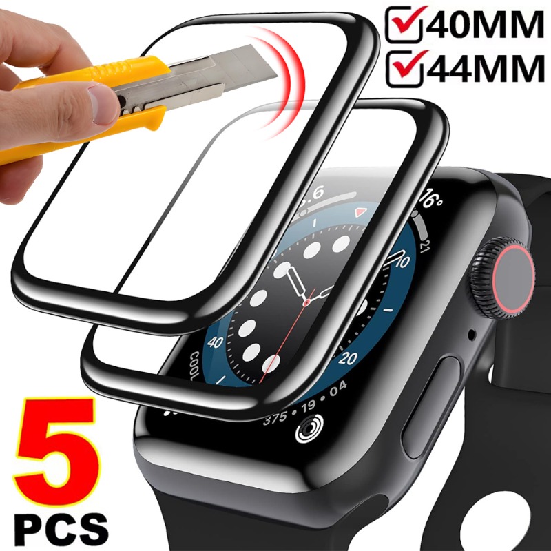1-6PCS Screen Protector Für Apple Uhr SE 3 40MM 44MM Smartwatch Abdeckung für iWatch SE3 40/44MM Anti-scratch Schutz Filme