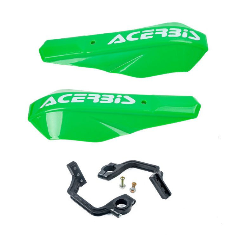 Para ktm honda yamaha suzuki pit bicicleta da universal motocicleta mão guardas lidar protetor handguard guiador pro: Verde